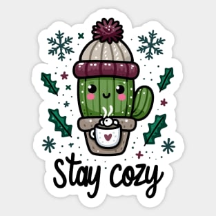 Cute Cactus Sticker